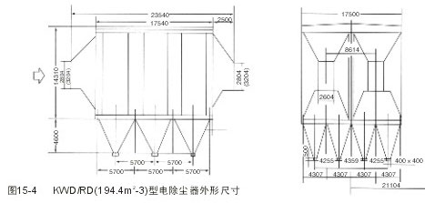 電除塵器外形尺寸